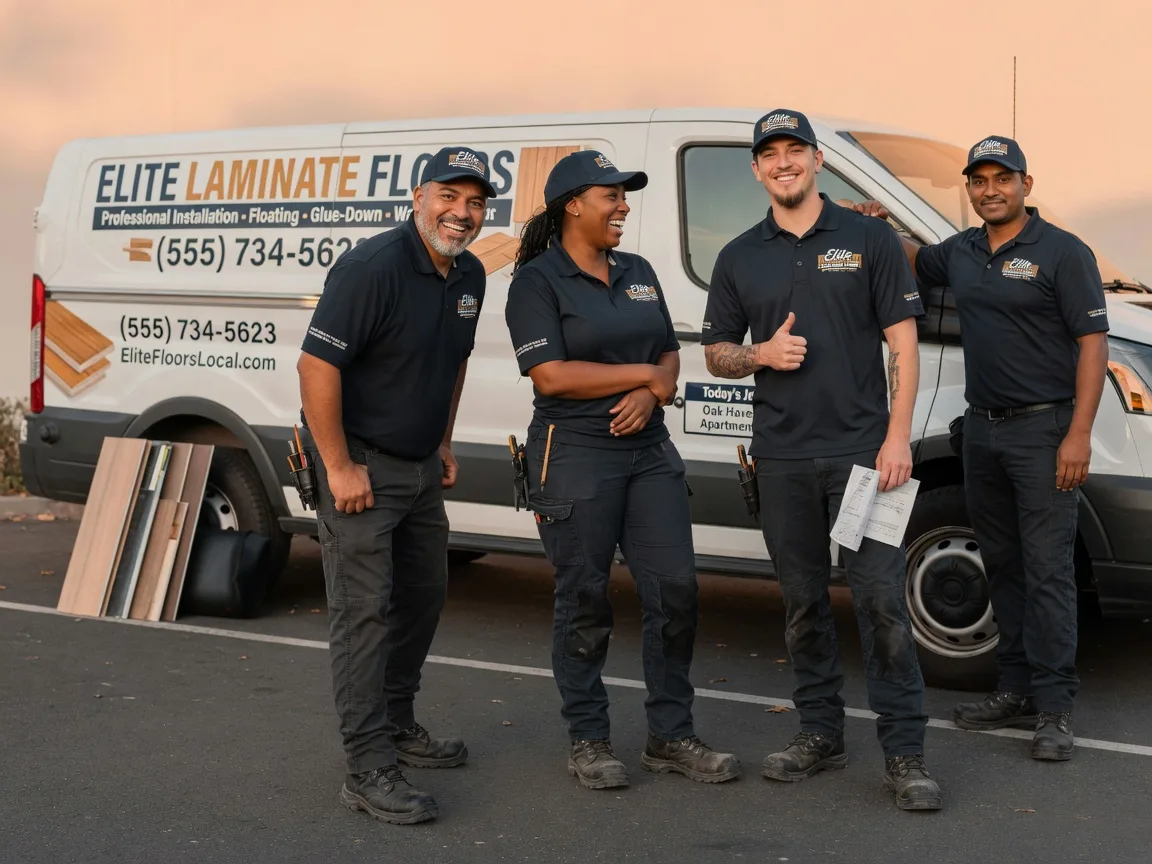 Laminate flooring installation company in Grove City, PA
